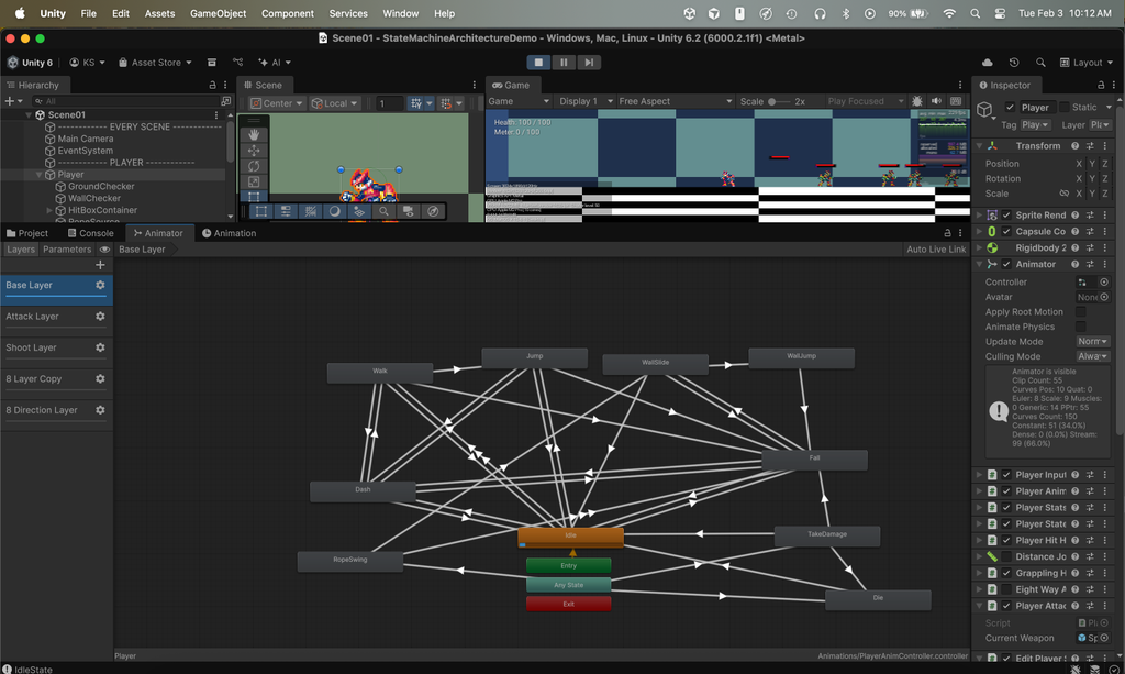 StateMachine Architecture Demo preview